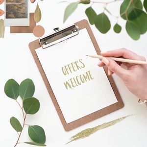 Always open to offers! ☺️